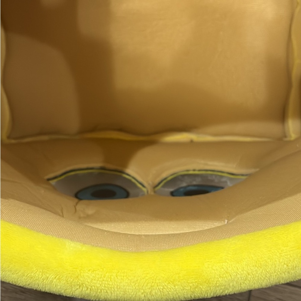 Oversized Plush SpongeBob SquarePants Halloween Costume Head - Picture 4 of 8
